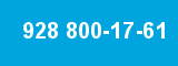 928 800-17-61